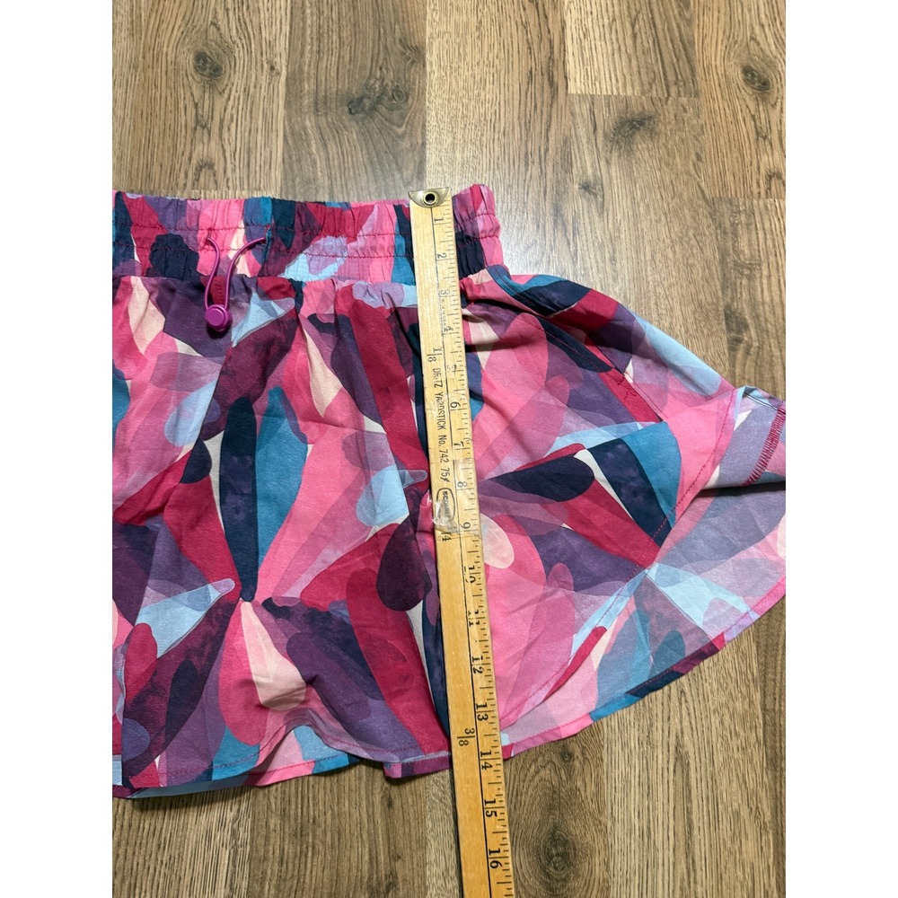 Sincerely Jules Skorts Women's Size Small Pink Blue Purple Geometric Print - Picture 9 of 10